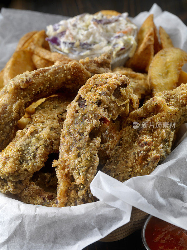 篮子Country Fried '又名' Chicken Fried Ribs